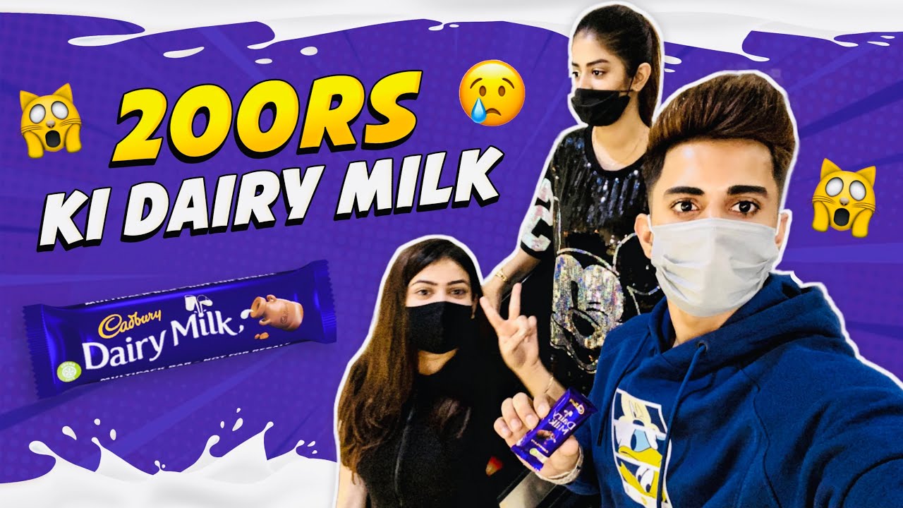 200 Rs ki Dairy Milk😱😭 Diwali Shopping 🛍 With My Sisters [Part 2] YouTube