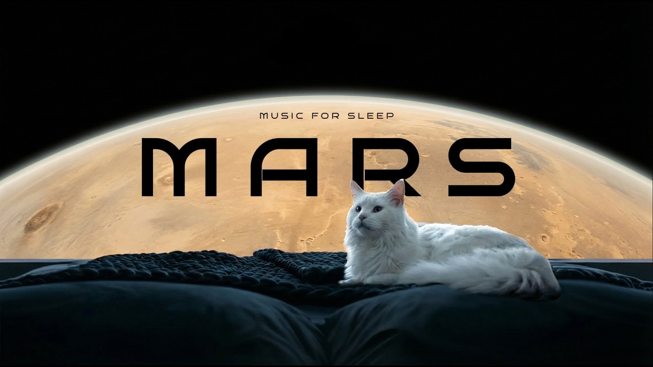 Mars Spaceship Bedroom (9 Hours) 🔴 Deep Brown Noise to Quiet Racing Thoughts | Sleep Safe Audio