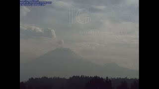 Timelapse del volcán Cotopaxi, cámara Lasso, 05/01/2023