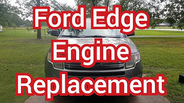 How to replace the 3.5l engine in a Ford Edge