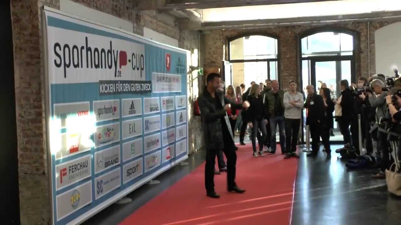 Sparhandy Cup 2013 Roter Teppich Michael Wendler Markus