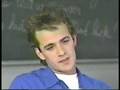 Luke Perry Behind the Scenes Interview 1993