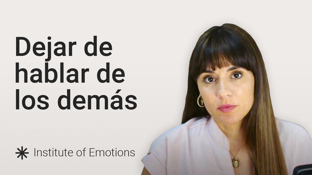Dejar de hablar de los demás 🗣️ Sara Pallarès