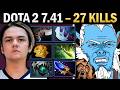 Phantom Lancer Dota 2 7.41 with 27 Kills and Skadi - Dota 2 Gameplay