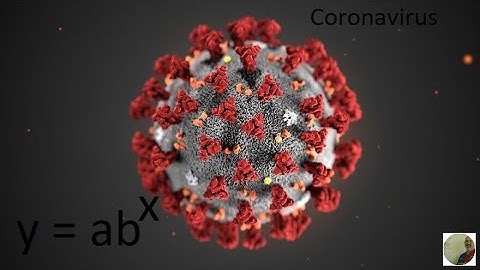 Algebraic Model of Coronavirus Spread