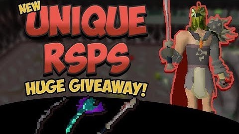 THIS IS ONE OF THE MOST UNIQUE NEW RSPS I