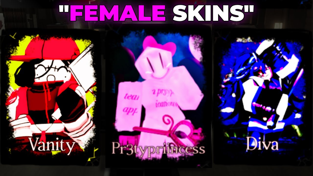 I Tested "FEMALE SKINS" in Roblox Forsaken..