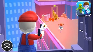 Helicopter Escape 3D - Gameplay Walkthrough Part 6 - Survival Game Levels 16-17 (iOS, Android)