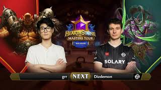 grr vs Dizdemon | Swiss Round 6 | Hearthstone Masters Tour Dalaran