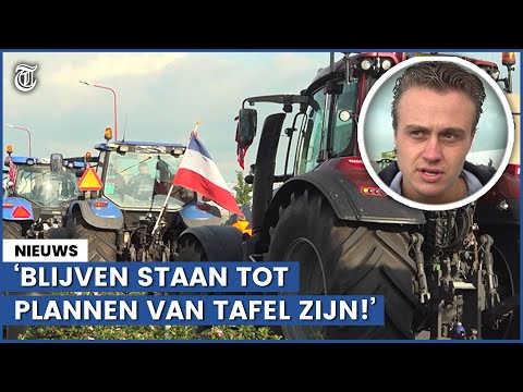 Boze boeren weer in actie: 'Lege schappen is het doel'
