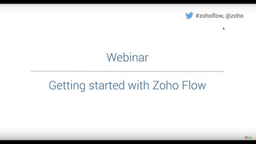 Webinar: Getting started with Zoho Flow