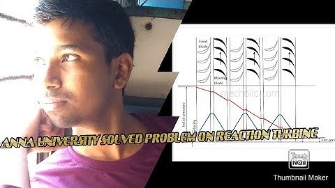 Problem solving on reaction turbine-Tamil
