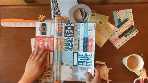 Kitaholic Kits - June Kits - Project Life process video with Katie