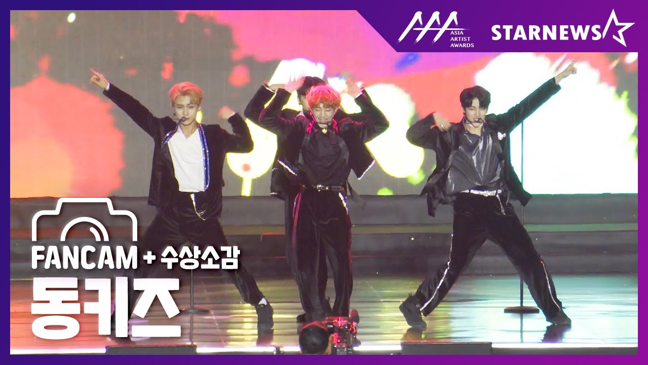 ★동키즈(DONGKIZ) FANCAM [Intro + Fever ] & 수상소감 2019 AAA★