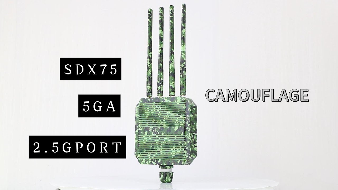 Camo Router New Product X75 Chip Camouflage Outdoor 5G Router - YouTube