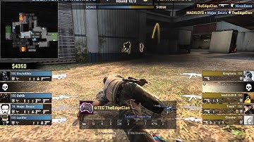 CS:GO - Watching a (wall)hacker doing his thing…