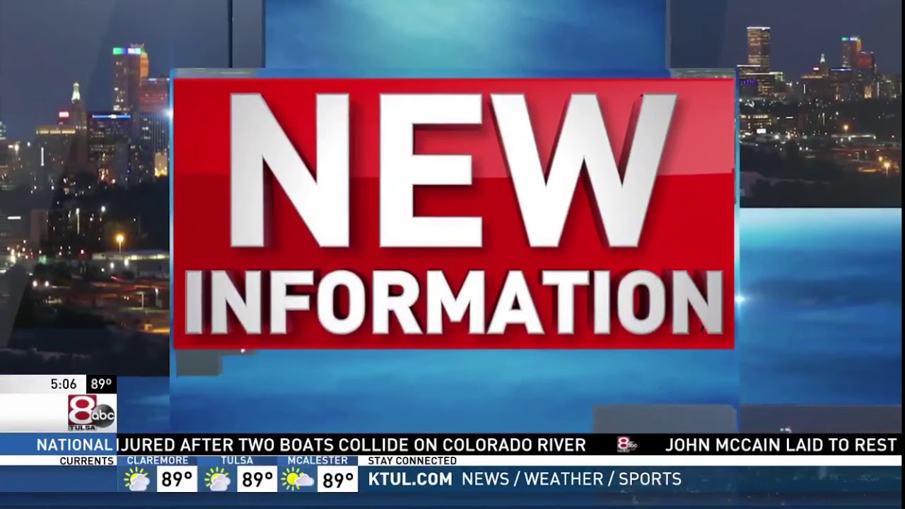 Tulsa’s Channel 8 at 5PM Sunday YouTube