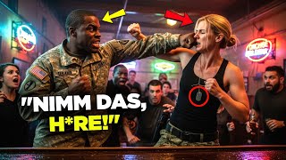 „Raus Hier!“ Ein Soldat Schlug Sie In Der Bar Ohne Zu Wissen, Dass Sie Navy SEAL Ist