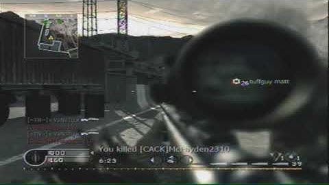 Call of Duty 4: Team Deathmatch: M40A3: Countdown