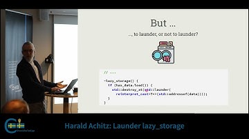 Harald Achitz: Launder lazy_storage