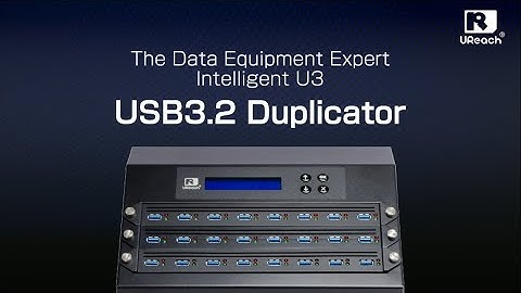 U-Reach⎮ 2020 the best_ USB3.2 Duplicator_USB HDD transfer data_Up to 16GB/min Transfer Speed