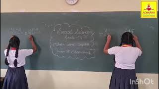 Activity: Parallel Processing ( Ambidexterity) Facilitator: Tr. Shamshadh Begam A / Grade: 7 A