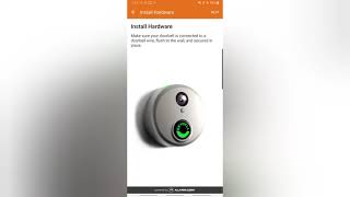 How to reset and reprogram an Alarm.com Skybell Video Doorbell screenshot 1