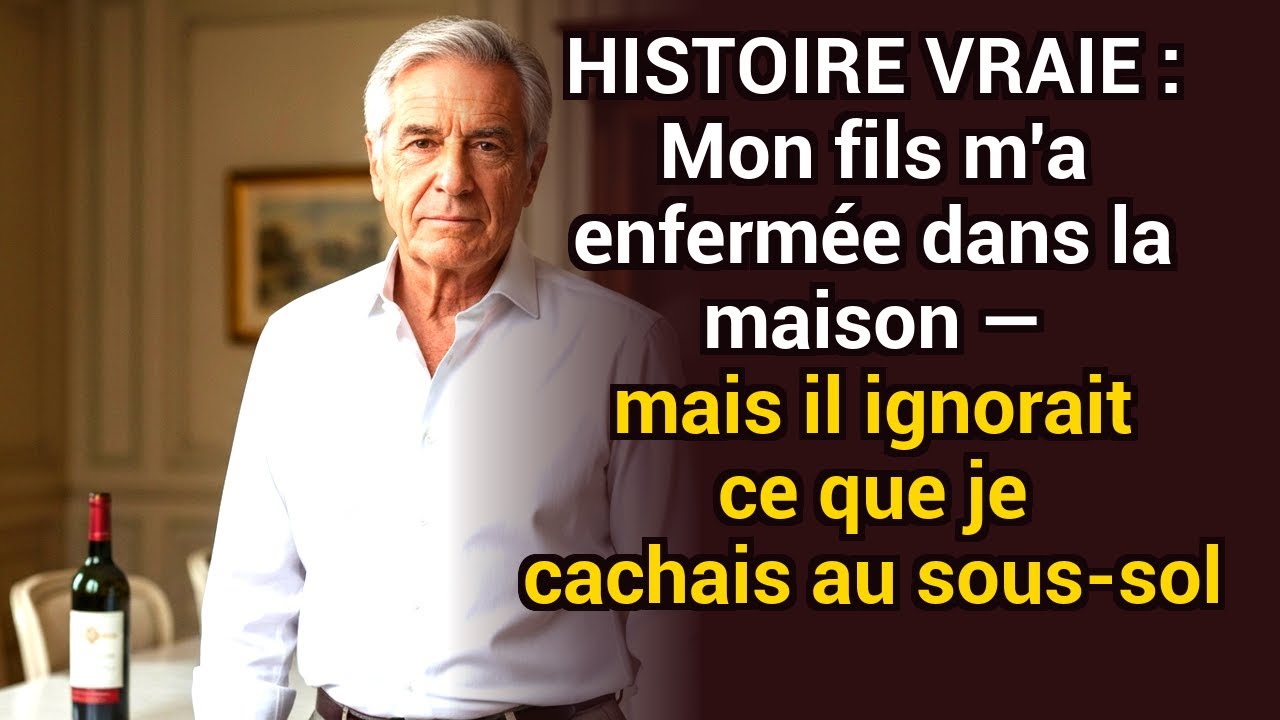 Mon fils m’a enfermée dans la maison — mais il ignorait ce que je cachais à la cave.