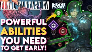 Final Fantasy 16 Best Skills and Abilities To Get Early! (Final Fantasy XVI Tips And Tricks)