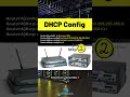 Key Cisco DHCP Configuration!!