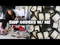 Entrepreneur life ep. 1:  How I package and ship my orders! (labels, receipts, etc) | Saria Raine