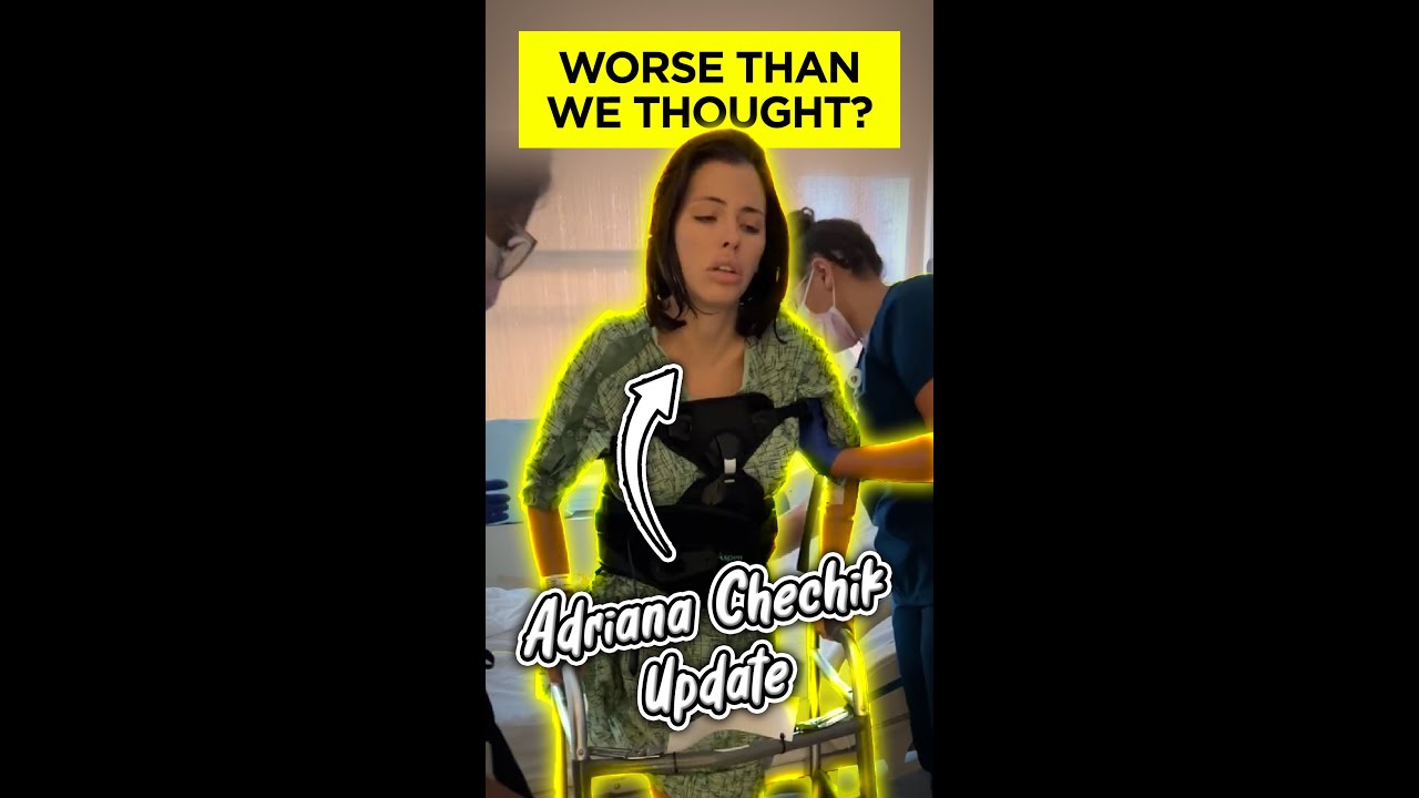 Adriana Chechik shares update on back injury