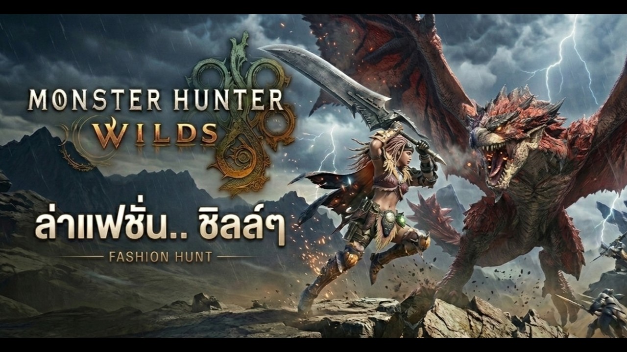 [🔴 Live ] Monster Hunter Wilds  | เกมแฟชั่นค่ะ