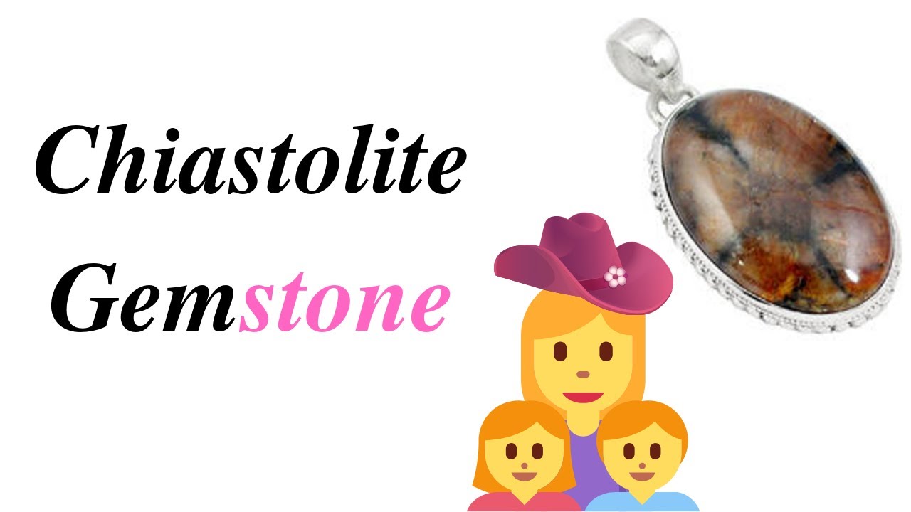 Stone For Emotional Strength Chiastolite Gemstone Benefits YouTube