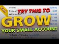 UNUSUAL way to grow your trading account