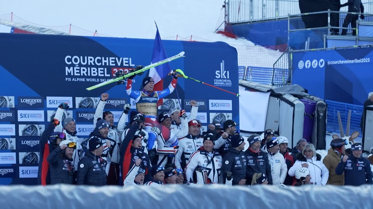 Les jeunes du Club des Sports de Courchevel sur les traces d'Alexis  Pinturault 