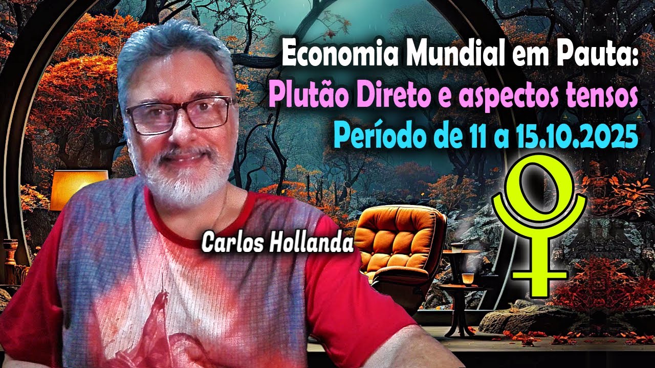 Economia Mundial em Pauta: Plutão Direto e aspectos tensos