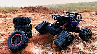 RC Monster Truck Unboxing | Chain Tyre RC Car | RC Car 4wd Tracked Wheels RC Monster Truck Unboxing | Chain Tyre RC Car | RC Car 4wd Tracked Wheels