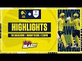 Highlights: Hampshire Hawks v Surrey, Vitality Blast