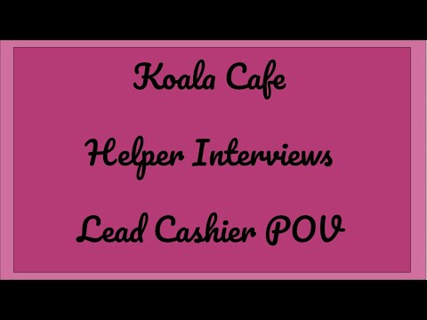 Koala Cafe Roblox Application Answers