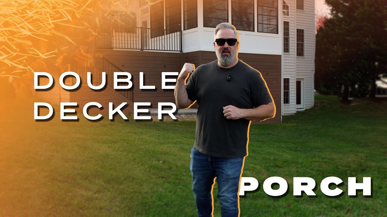 Custom Double-Decker Porch: SEE What's INSIDE!