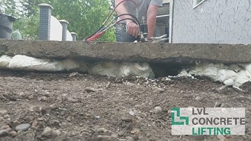 Polyurethane Foam - Concrete Slab Void Filling