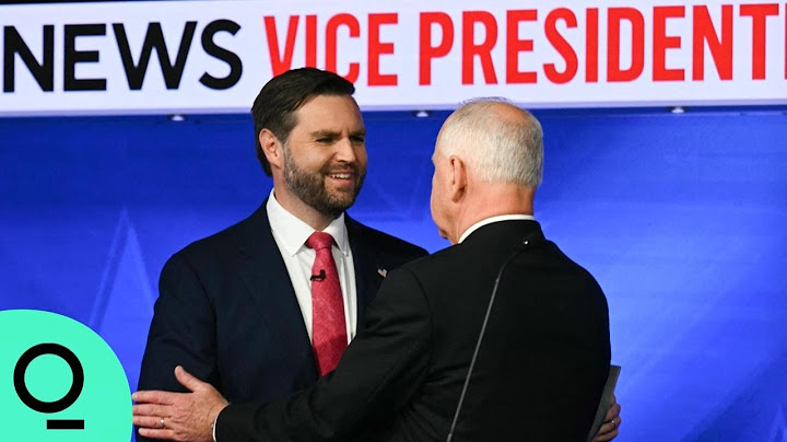 JD Vance and Tim Walz Vice Presidential Debate Highlights