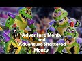 Speed Modeling | FNaF | Adventure Monty and Adventure Shattered Monty ( Blender )