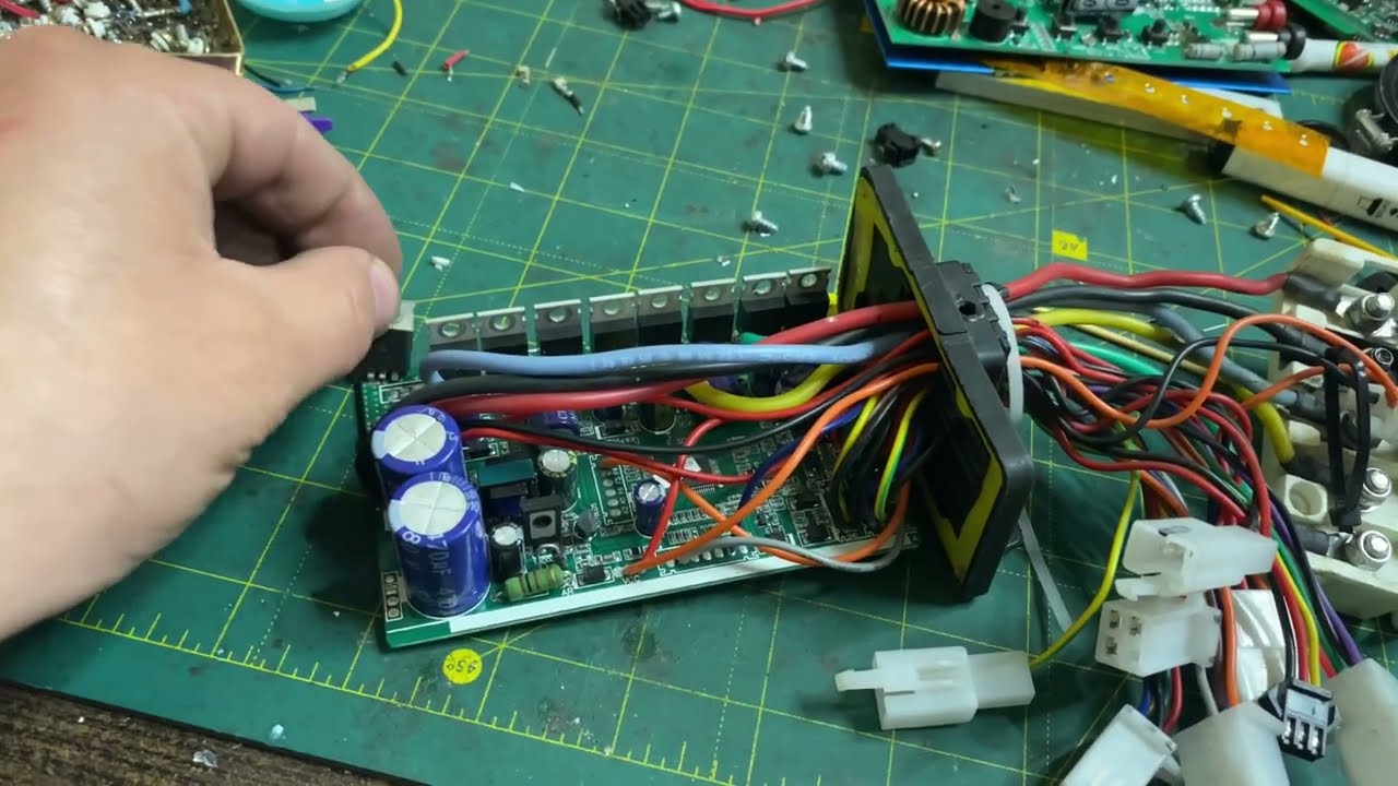 Ремонт Контроллера электровелосипеда Партнер - YouTube