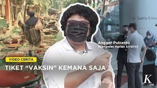 Beda Perlakuan Kartu Vaksin di Mal dan Pasar Tradisional