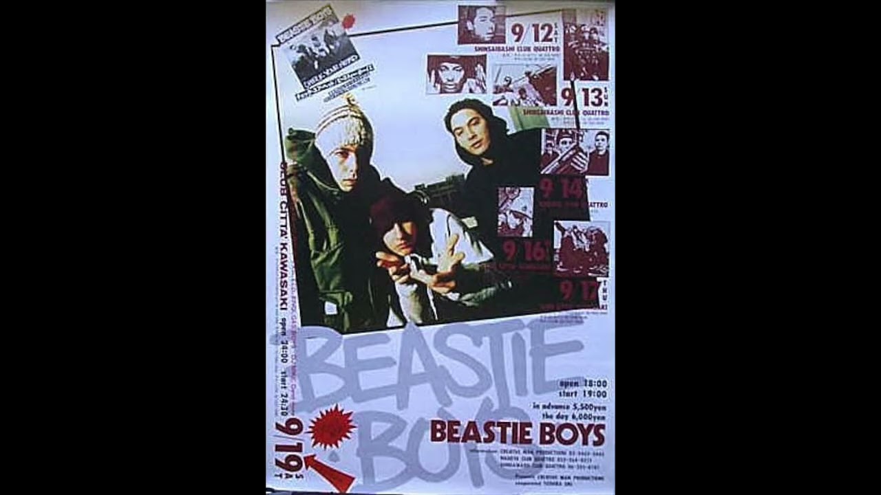 Beastie Boys - 9/16/1992 Tokyo, Japan ( Reconstructed ) - YouTube