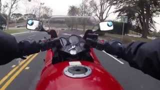 Beginner Motorcycle Rider 23 Days Beginner On Kawasaki Ninja 500R Ex500 With Delkevic Muffler