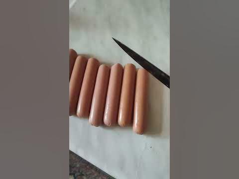 Готовим сосиски к пиву - YouTube