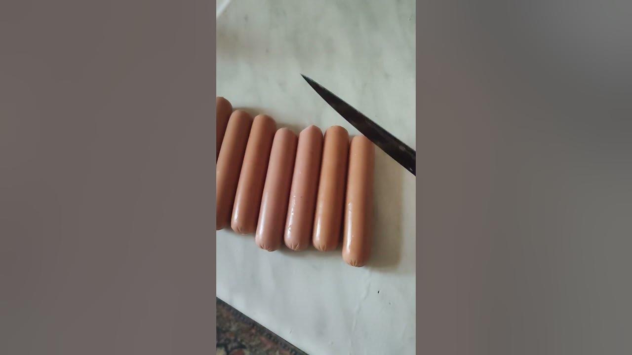Готовим сосиски к пиву - YouTube